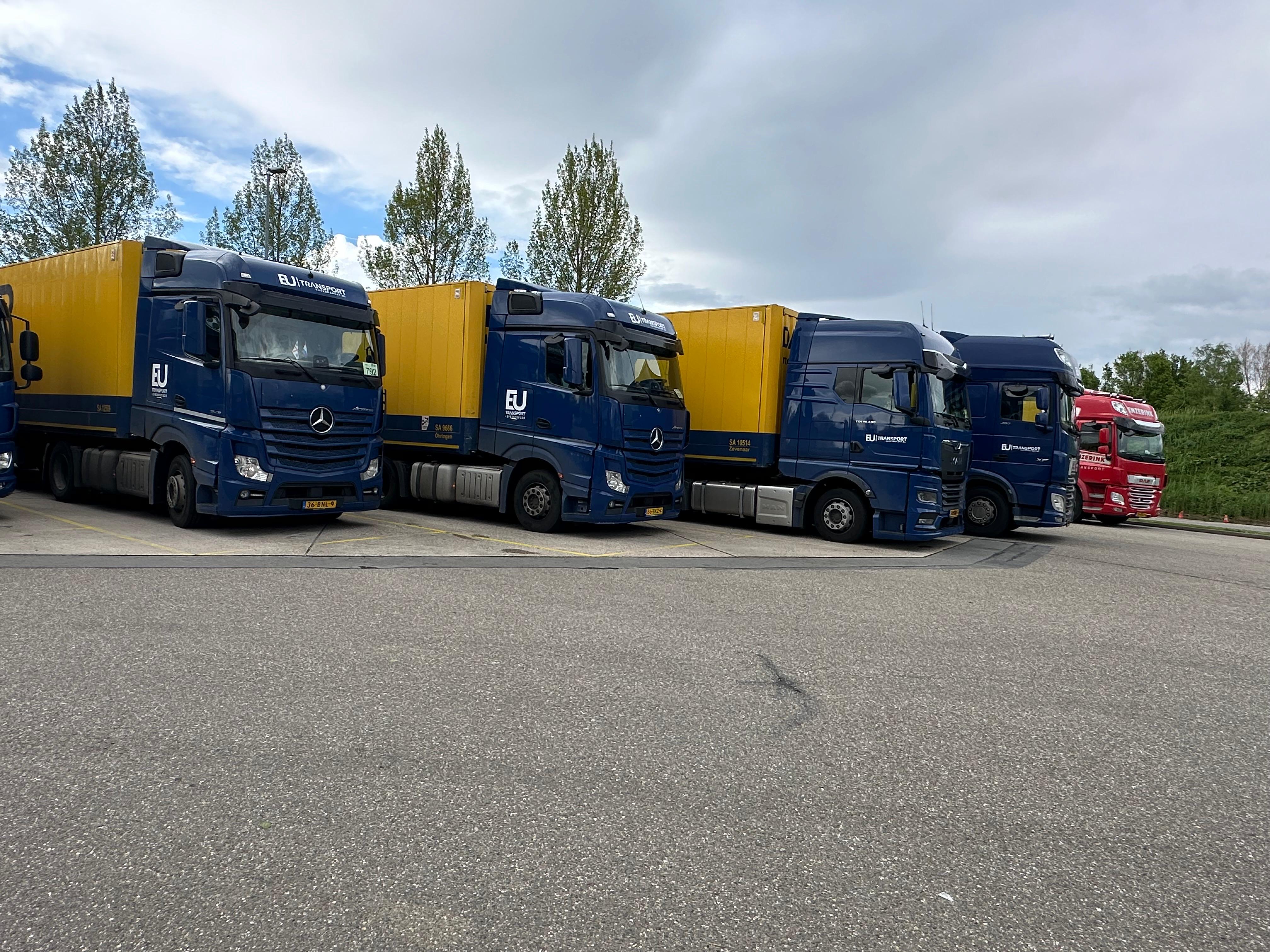 Koeltrailer voor internationaal geconditioneerd transport